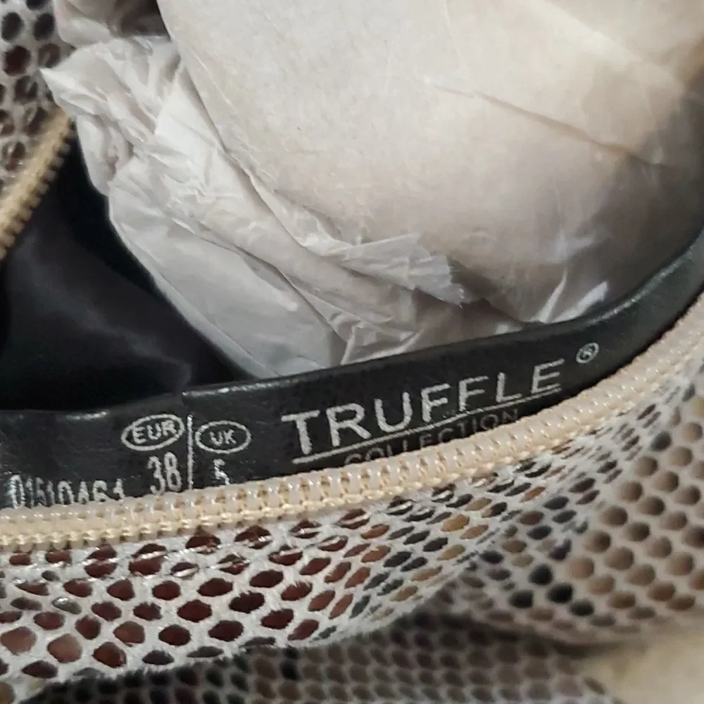 Truffle High Reptile Stilleto Over The Knee Boots